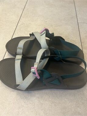Chaco Lowdown Strappy Sandals - SURF SPRAY
